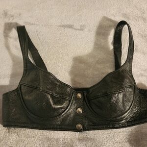 NorthBound Leather Bra